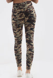 Camouflage Skinny Stretch Jeans