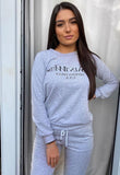 Grey Ye Saint West Jumper And Jogger Loungewear Set