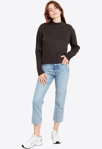 Relaxed Rib Knit Jumper