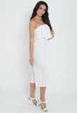 White Bardot Jumpsuit