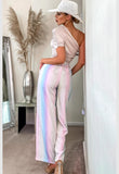 Multi Justina Ombre Wide Leg Trousers