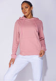 Pink Oversized Sweat Hoodie